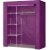 多层纯色无纺布衣柜HBY14125D(紫色)第3张高清大图