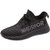 回力 男款椰子鞋新款休闲鞋夏季透气网面运动鞋(黑色 42)第5张高清大图