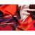 沉香木（Agalloch）NJZ12843色块的碰撞羊毛长巾（红色）第3张高清大图