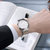 天梭(Tissot)瑞士手表 表俊雅系列防水多功能日历计时运动腕表全钢带石英男表T063.617.11.037.00(间金银钢带)第4张高清大图