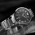阿玛尼(Emporio Armani)手表 银色钢带皮带商务休闲男表时尚防水欧美石英男士腕表(AR11181)第3张高清大图