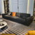 极简轻奢真皮沙发客厅高端奢华型意式风格大师设计(脚踏位【0.9米】)第2张高清大图