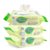 GL格朗湿巾婴儿手口湿巾纸80抽3包装宝宝湿纸巾儿童专用纸巾带盖240张(淡黄色 默认值（请修改）)第5张高清大图