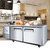 星星（XINGX）TC-15E 1.5米 商用厨房冰柜 全冷藏保鲜工作台 不锈钢操作台 冰柜 冷柜第6张高清大图