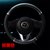 现代朗动悦动伊兰特8代索纳塔名图瑞纳汽车把套方向盘套四季夏季(碳黑色)第3张高清大图