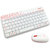 罗技(Logitech) MK240 键鼠套装 白色 无线键鼠套装第2张高清大图
