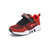 永高人男童鞋 夏季新款男童运动鞋防水中大童学生儿童跑步鞋(37 大红黑)第5张高清大图