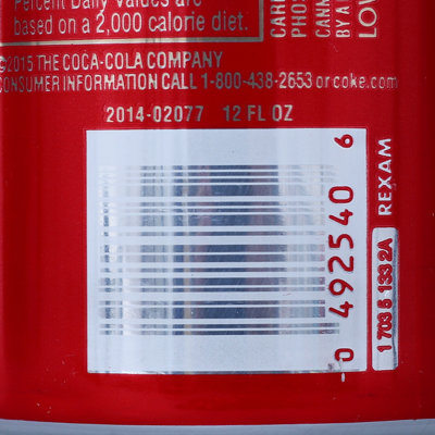 美国进口汽水 可口可乐无咖啡因味 355ml