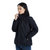 冬新款羽绒服冲锋衣三合一两件套男女时尚防水保暖户外服8370(黑色 L)第2张高清大图