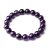 一生一石 3A级天然紫水晶圆珠手链系列(11mm)第2张高清大图