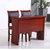 福兴会议室长条桌型号CTZ001规格120X40X76cm每桌配两把会议椅(默认 默认)第3张高清大图