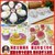 创意6连立体兔子硅胶蛋糕模网红兔子模具慕斯果冻布丁DIY烘焙模具(500克马蹄粉+椰浆+大兔子模具 默认版本)第7张高清大图