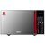 格兰仕（Galanz）23L微波炉烤箱一体机 大容量光波炉 不锈钢内胆 智能 营养解冻 G80F23CSL-Q6(R0) 红色+银色第2张高清大图