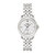 天梭/Tissot手表 力洛克系列 钢带机械女表T41.1.183.33(银壳白纹白带 钢带)第5张高清大图