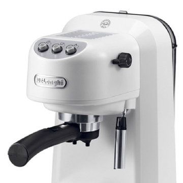 德龙(DeLonghi) EC250.W 家用 半自动 咖啡机 操作简单 白