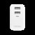 Meizu 魅族 原装 MX6 MX7 魅蓝X MX4 MX5 双口旅行 充电器 充电头 双USB接口 安卓手机平板通用(白色)第4张高清大图