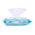 清风EDl纯水湿巾抽取式宝宝婴儿成人湿巾便携式湿纸巾80片*4包(4包)第5张高清大图