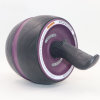巨轮腹肌轮收瘦腰腹轮滚轮自动回弹巨轮健腹轮静音家用体育用品健身器材(粉红色)