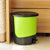 5.5L脚踏式环保垃圾桶/卫生桶(绿色)第2张高清大图