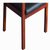 巢湖新雅  耳朵椅办公椅会议椅 XY-1051(胡桃色 实木环保皮)第4张高清大图