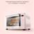 美的（Midea）电烤箱PT3505 恒温发酵 上下独立控温 家用多功能烘焙蛋糕机 35L大容量(粉色 热销)第4张高清大图