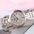 天梭(TISSOT) 瑞士手表 弗拉明戈系列钢带石英女士手表 时尚潮流圆形钢带女表(T094.210.11.111.00)第7张高清大图