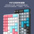 RK860蓝牙无线三双模机械键盘大碳PBT二色键帽68/87/100键游戏办公笔记本电脑平板mac拔插轴手机便携式(RK860蓝莓三模式（国产轴体） 红轴)第7张高清大图