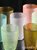 5个装 亚克力杯子家用儿童塑料水杯耐高温大容量防摔喝水的杯子(380ML粉红色 5个装)第4张高清大图