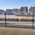 俊采云JCY-33F小区围栏工厂公司厂区金属围墙锌钢护栏网院子庭院别墅栅栏杆护栏1.2米高三横杠3米长带立柱（单位：片）(默认色 JCY-33F)第3张高清大图