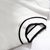 七格格2017春装新款 条纹肌理修身半高圆领针织衫女M077(黑色 M)第4张高清大图