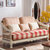 梅德比 布艺沙发 实木沙发美式乡村英伦风格组合沙发地中海沙发  KC1507(三人位)第4张高清大图
