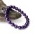 一生一石 3A级天然紫水晶圆珠手链系列(9mm)第4张高清大图