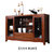 御品工匠现代中式简约时尚家具北欧乌金木色餐柜 实木餐边柜K0816(1.6米餐边柜（全实木）)第2张高清大图
