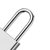 苏识 ISY960 长粱仿不锈钢叶片锁挂锁 （计价单位：个） 银色第4张高清大图