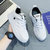 新款夏季网面透气薄款男鞋运动休闲网鞋男士百搭板鞋小白潮鞋(Z6631白蓝色 40)第4张高清大图