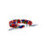 【买二送一】并力美国小狮子Rastaclat运动时尚手链女编织鞋带星空情侣手绳男潮牌手环(西米格-金扣)第5张高清大图