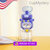 美国 cup mystery 进口材质卡通吸管提绳时尚男士女士车载弹盖杯(紫色)第4张高清大图