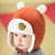 秋冬婴儿套头帽宝宝帽子加绒雷锋帽1-2岁儿童男童女保暖6-12个月(藏青色)第2张高清大图