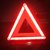 俊采云JCYC0汽车反光三角架警示牌可折叠故障夜用安全停车警示牌（单位：个）(四角钢支架)第5张高清大图