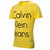 卡文克莱Calvin Klein男式半袖t恤 CK时尚休闲短袖纯棉T恤90792(黄色 S)第5张高清大图