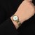 天梭(TISSOT)手表 力洛克系列自动机械女表 钢带商务时尚间金腕表T41.1.183.33(T41.2.183.34)第3张高清大图