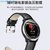 GuanShan血压智能手表手环监测心率心电图老人健康远程计步器(银色钢带赠送原厂硅胶表带)第3张高清大图