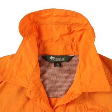 磐雾（pinewood）CW121118女式长袖速干衬衫（果皮橙）（M）