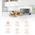 Delonghi/德龙 EOB20712家用多功能一键式电烤箱全自动(银色)第5张高清大图