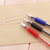中性笔0.5mm笔芯办公用品黑红蓝学生水性商务签字笔文具(10支【黑色】)第5张高清大图