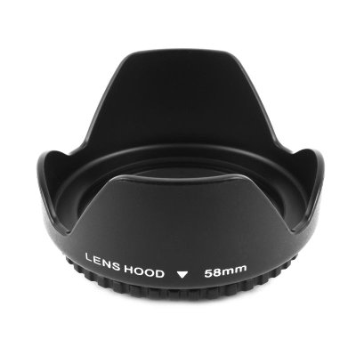 奇乐思（KEYLUCKS）58mm螺口遮光罩（适用58口径镜头，用于逆光摄影，避免眩光)