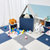 加厚泡沫地垫拼图卧室地板垫婴儿童爬行垫子拼接榻榻米宝宝爬爬垫(灰色+白色+米色-送边条)第2张高清大图