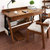 物植 实木书桌电脑桌ZM-03(（单抽款）原木色0.8米单桌+椅子)第3张高清大图