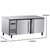 五洲伯乐CF-1200F 1米2平面操作台冷藏冰箱保鲜冰柜平冷商用厨房家用节能冰箱第2张高清大图