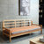 简树 北欧风格实木沙发 现代简约1+2+3小户型榉木日式客厅布艺沙发组合(三人位)第4张高清大图